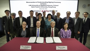 聖方濟各大學（方大）與芬蘭LAB應用科學大學（LAB University of Applied Sciences）於2024年11月6日簽訂合作備忘錄，雙方銳意加強合作，包括向彼此的學生提供更多的學習機會，以及鼓勵教職員的交流，促進兩校的應用學位課程發展。