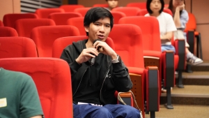 明愛白英奇專業學校設計學系與香港電影導演會合辦第三場《導．演新「戲」象》放映會，邀請到兩位導演，黃民達先生、潘嘉輝先生，以及兩位演員陸雍榕小姐、王帥權先生擔任映後談分享嘉賓。