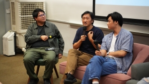 活動分享嘉賓潘嘉輝導演及演員王帥權先生．