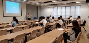 Students are having taster class