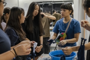 Blue dye workshop
